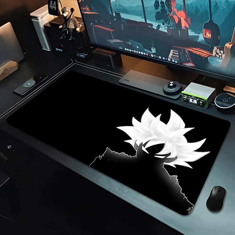 Pc Gaming Lounge - DBZ Black Anime Muismat Dragon Ball
