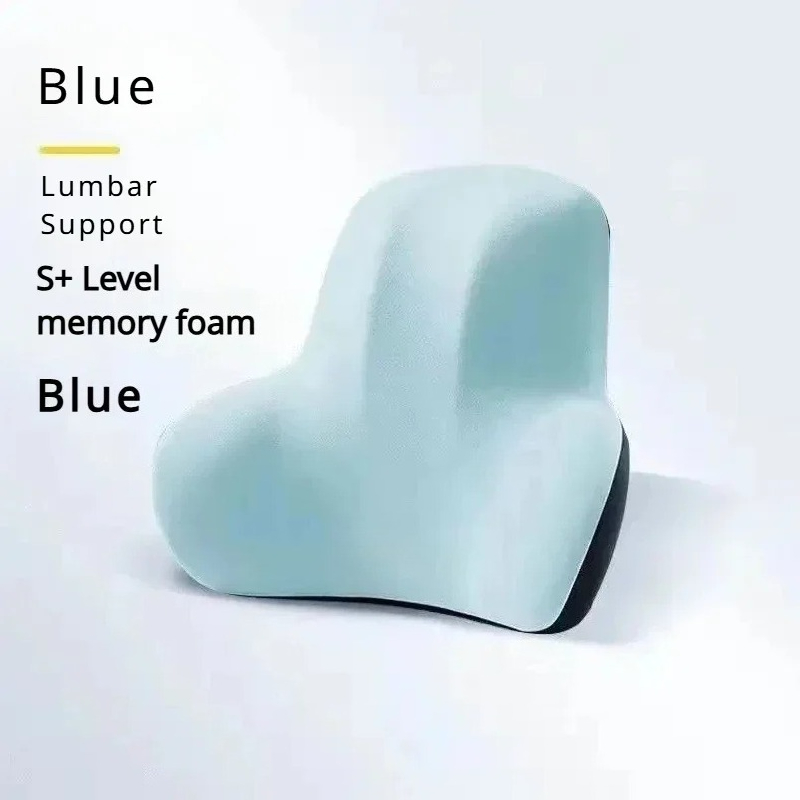Gaming Chair Lumbar Pillow - 2025 Geüpgradede Orthopedische Memory Foam Lendensteun