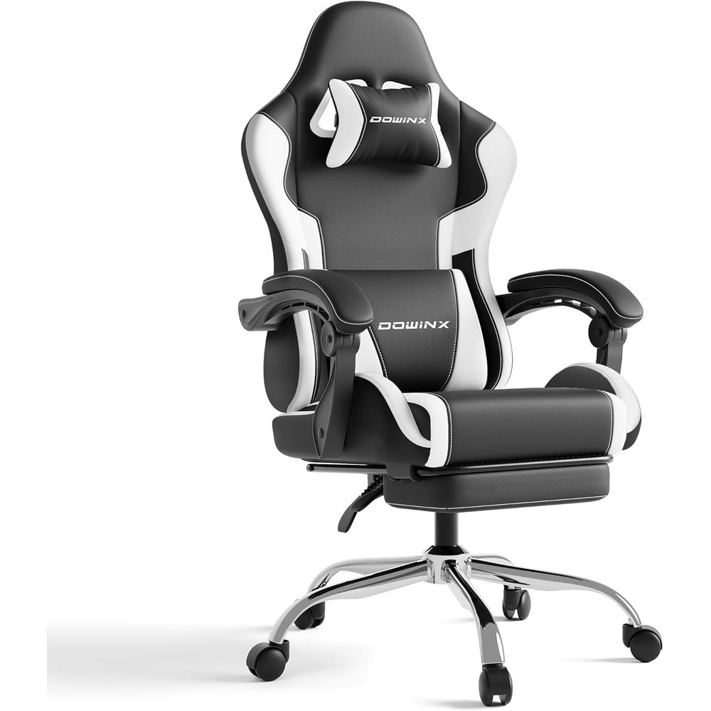 Gaming Chair Lumbar Pillow - Ergonomische gamingstoel met lendensteun en kussen,