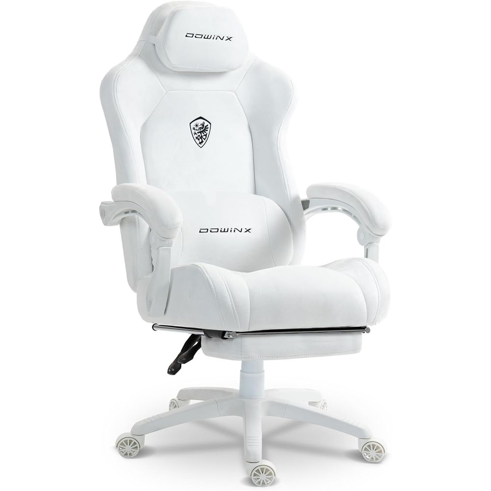 Gaming Chair - Ergonomische gamingstoel van suède met hoge