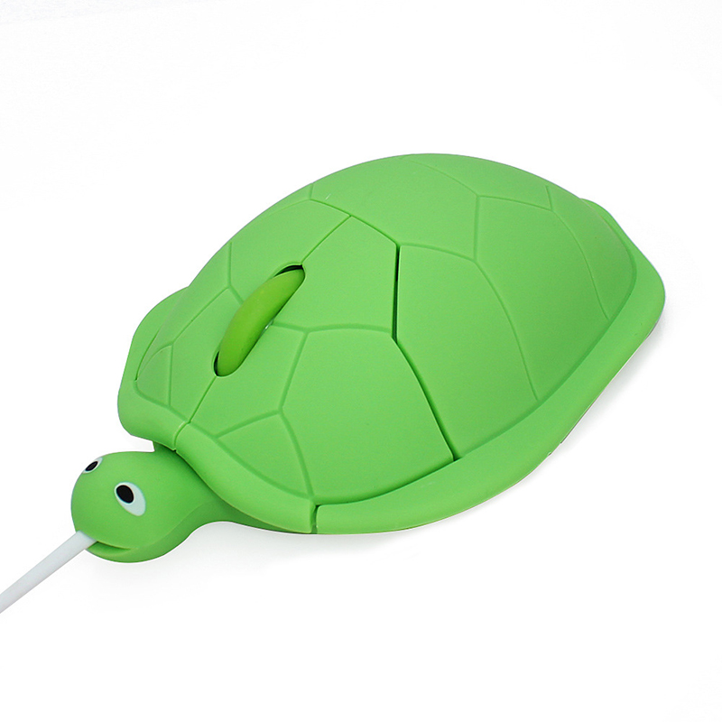 Pc Gaming X3D - Cartoon Schildpad Muis Gamer Mooie 3D
