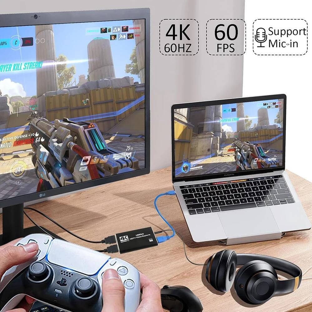 4K HDMI-compatibel met USB 3.0 - Pc Gaming Game recensie en prijs