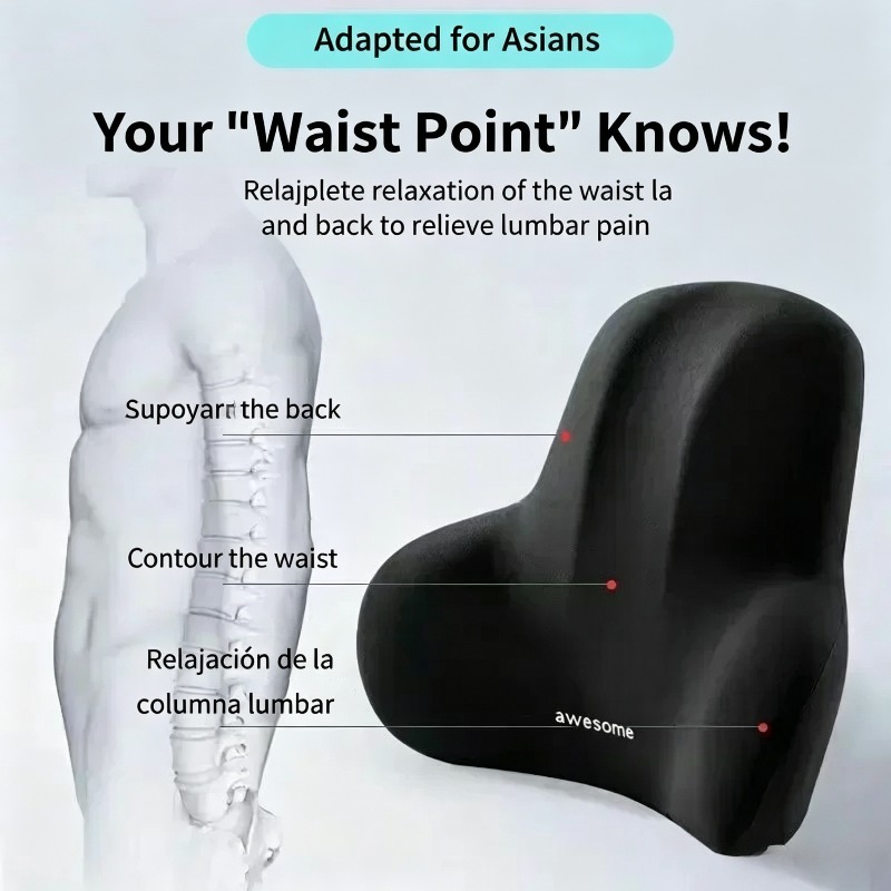 1 Stuks Memory Foam Lumbaire O - Gaming Chair Lumbar Pillow recensie en prijs