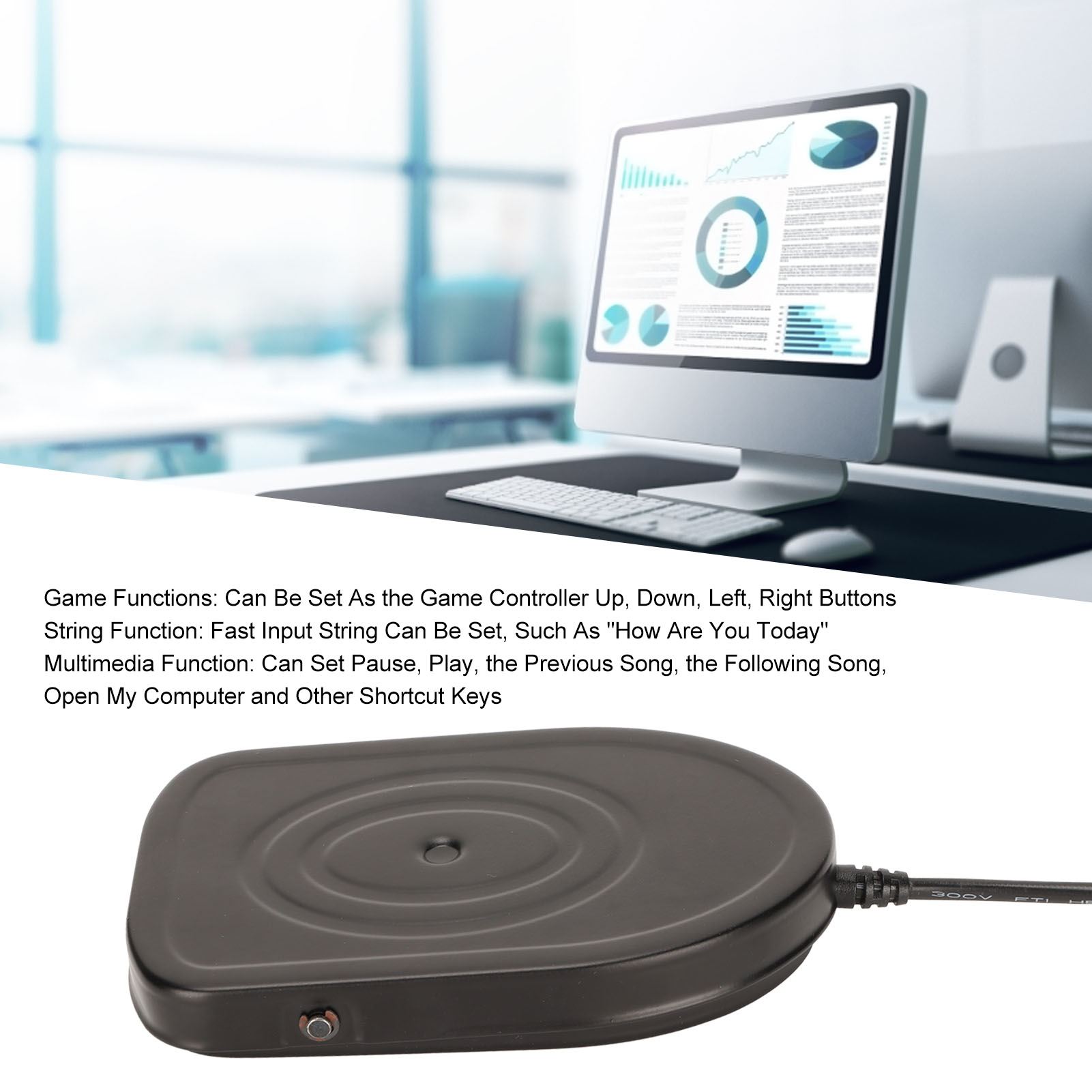 Gaming-voetpedaal Multifunctio - Usb Foot Pedal Gaming recensie en prijs
