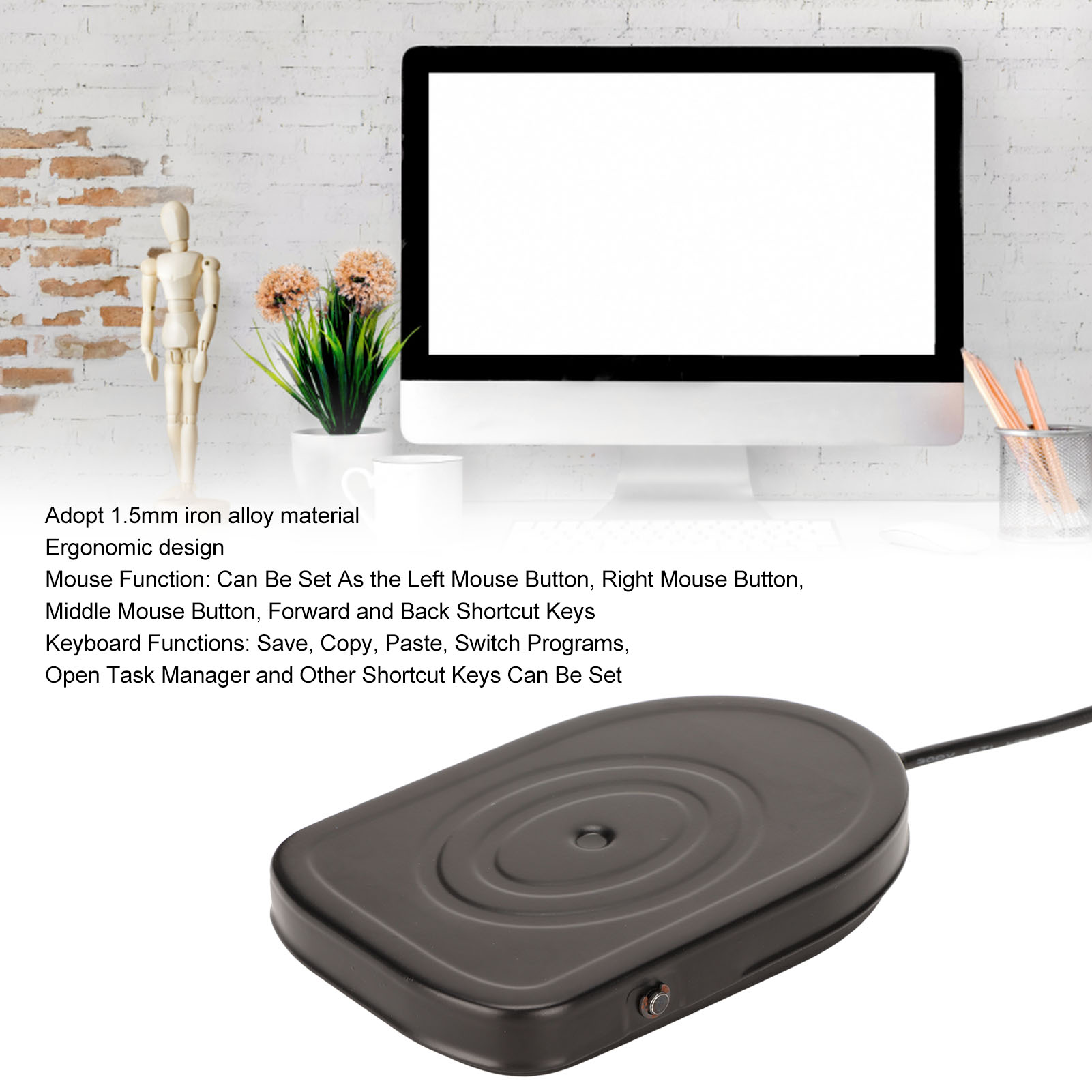 Gaming-voetpedaal Multifunctio - Usb Foot Pedal Gaming recensie en prijs