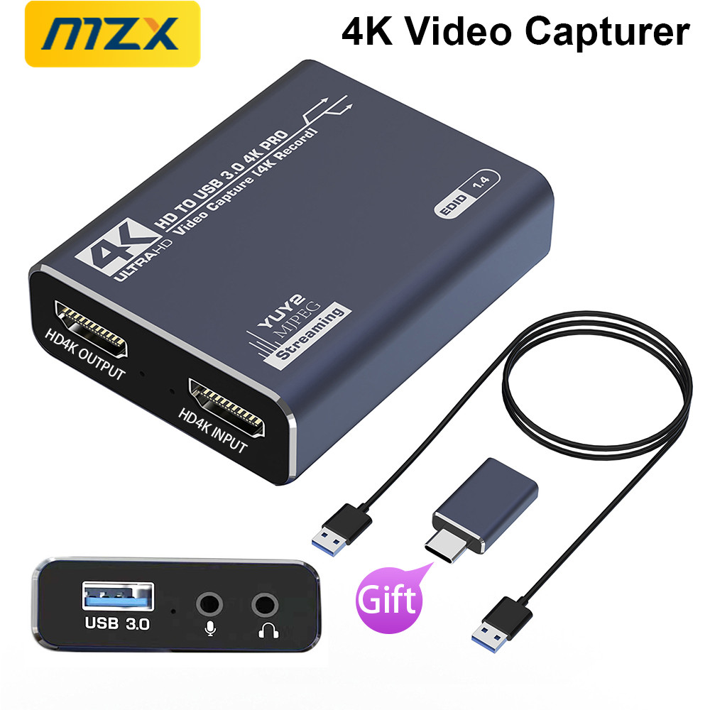 Mzx 4K Video Capture Kaart Boa - Pc Gaming Game recensie en prijs