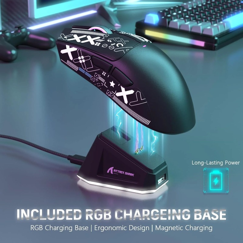 ATTACK SHARK X11 Draadloze Gam - Pc Gaming X3D recensie en prijs