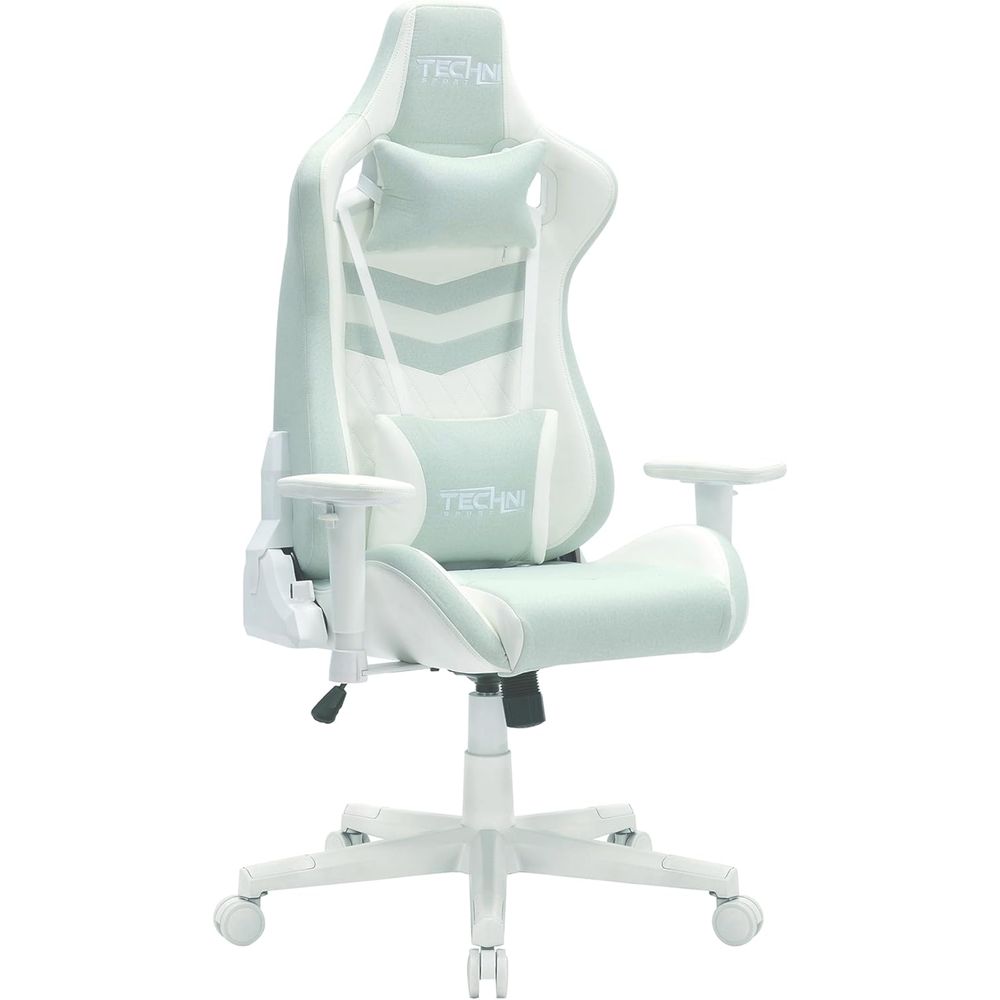Pastelgroene gamingstoel van m - Gaming Chair recensie en prijs