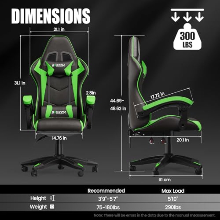 Ergonomische gamingstoel met l - Gaming Chair recensie en prijs