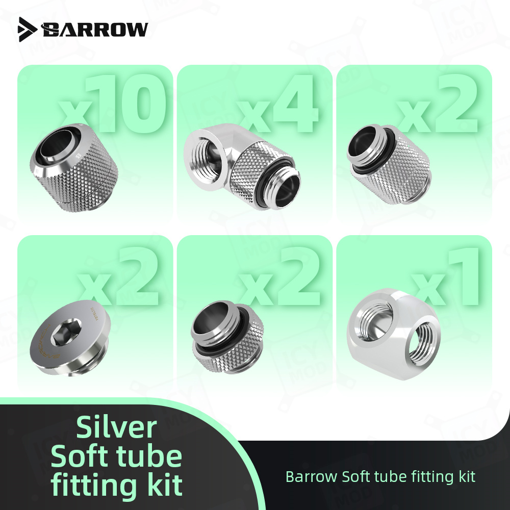 Barrow Soft Tube Connector Kit - Pc Gaming Youtube recensie en prijs