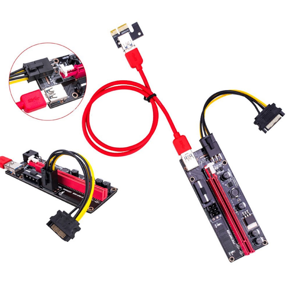10 stuks VER009S USB 3.0 PCI-E - Pcie Riser Cable recensie en prijs