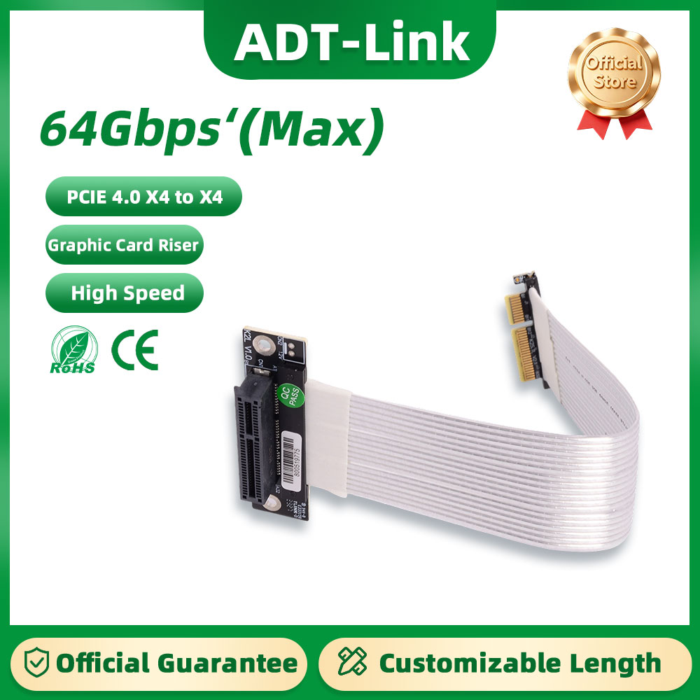ADT-Link K22SL-TL PCIE 4.0 X4  - Pcie Riser Cable recensie en prijs