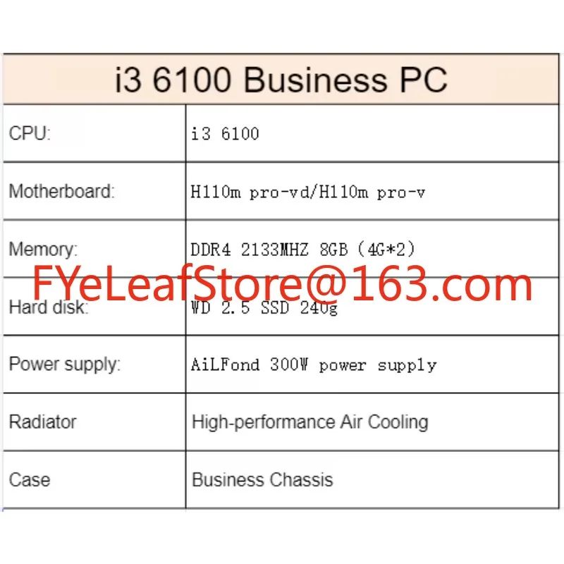 i3 6100 full-gaming pc op maat - Pc Gaming Set recensie en prijs