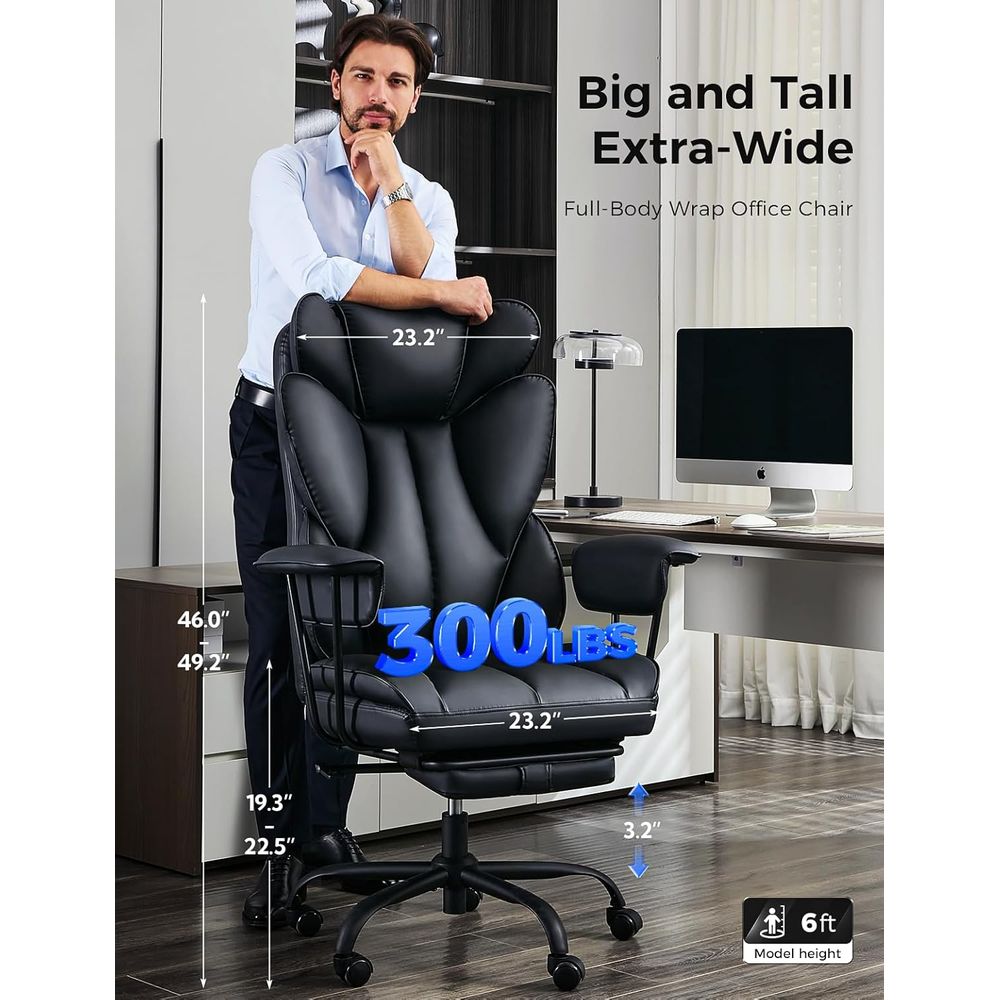 Grote en hoge bureaustoel - br - Gaming Chair recensie en prijs