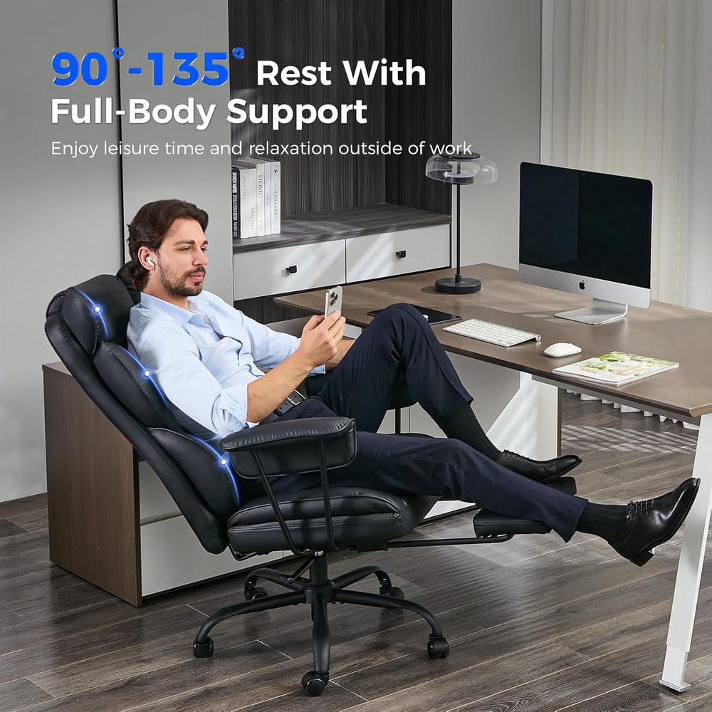 Grote en hoge bureaustoel - br - Gaming Chair recensie en prijs