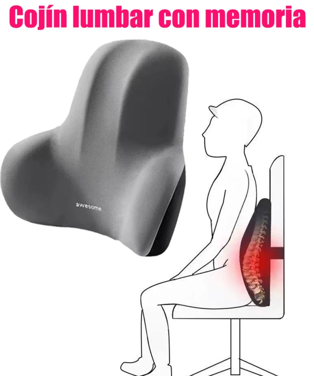 Lumbale rugkussen van traagsch - Gaming Chair Lumbar Pillow recensie en prijs