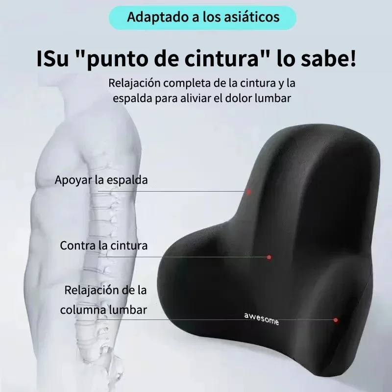 Lumbale rugkussen van traagsch - Gaming Chair Lumbar Pillow recensie en prijs