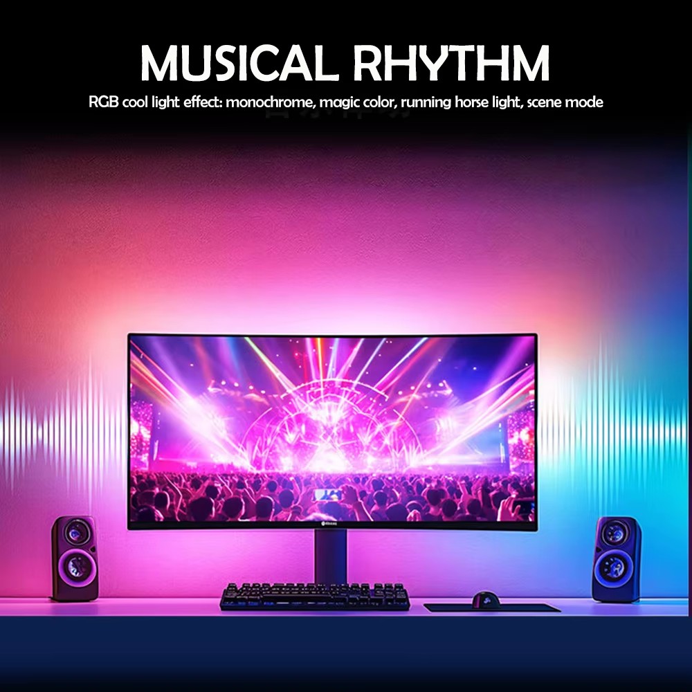 RGB Gaming Lights Strip Monito - Pc Gaming Game recensie en prijs