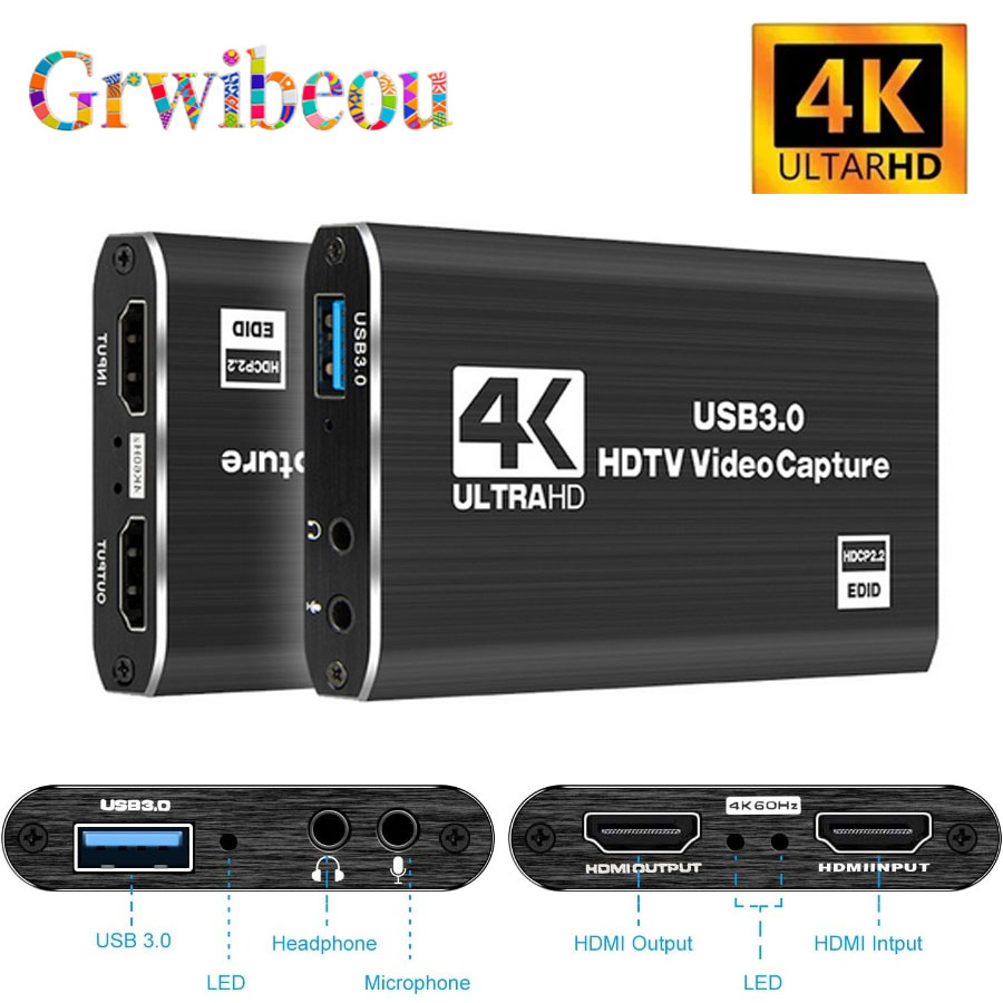 4K USB 3.0 Video Capture Card  - Pc Gaming Game recensie en prijs