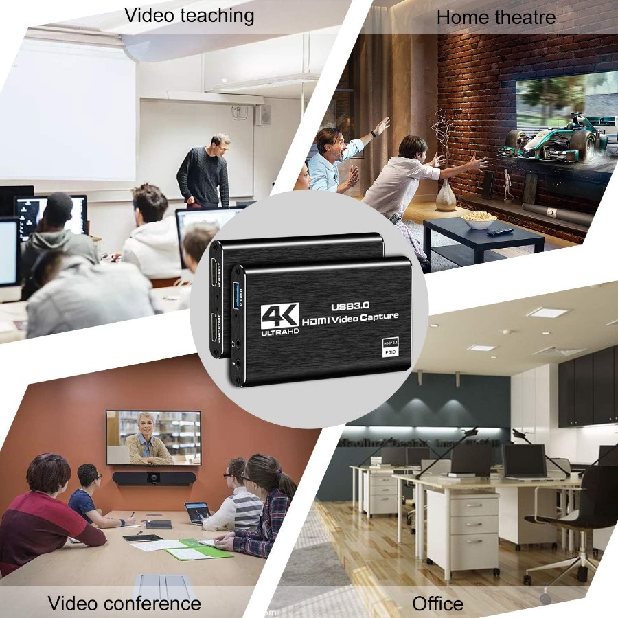4K USB 3.0 Video Capture Card  - Pc Gaming Game recensie en prijs