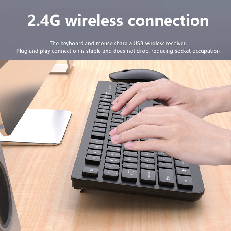 2.4G draadloze toetsenbordmuis - Pc Gaming Set recensie en prijs