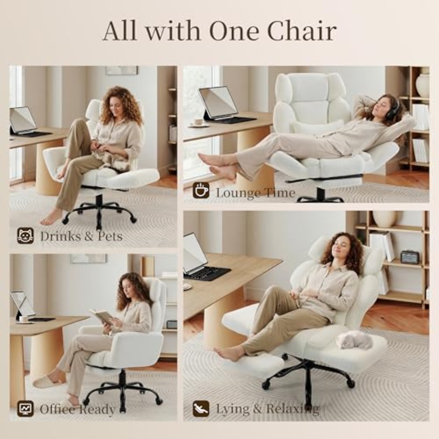 Bureaustoel met opklapbare arm - Gaming Chair Lumbar Pillow recensie en prijs