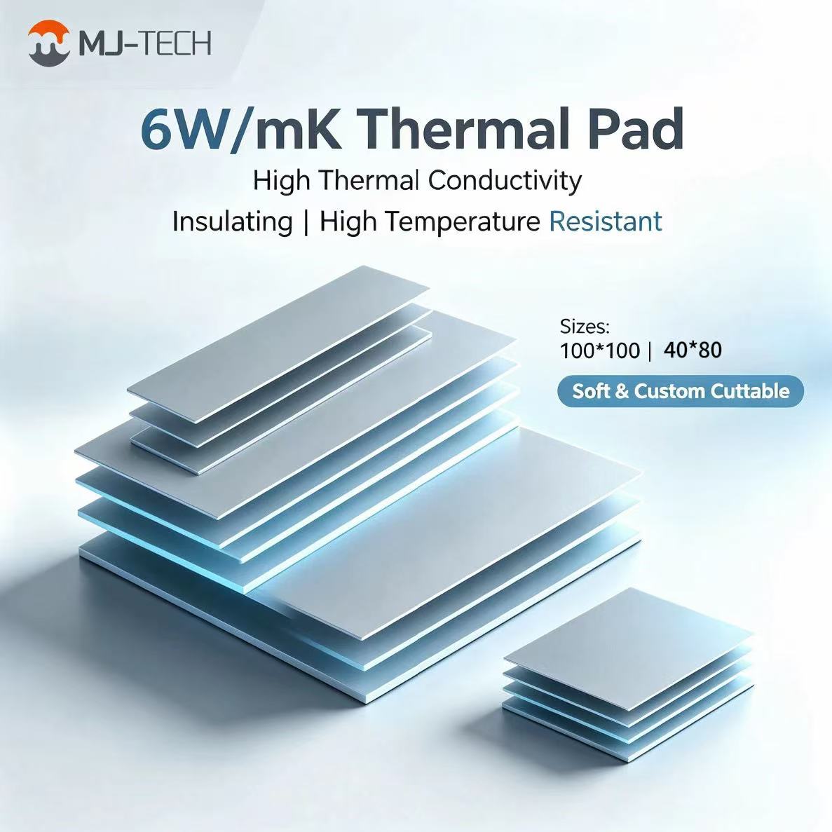 MJ-TECH 6W/mK Thermische Pad N - Laptop Cooling Pad recensie en prijs