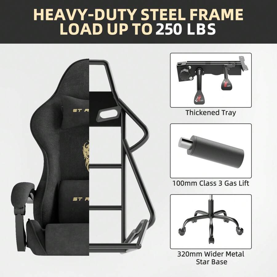 Gamingstoel met hoge rugleunin - Gaming Chair recensie en prijs