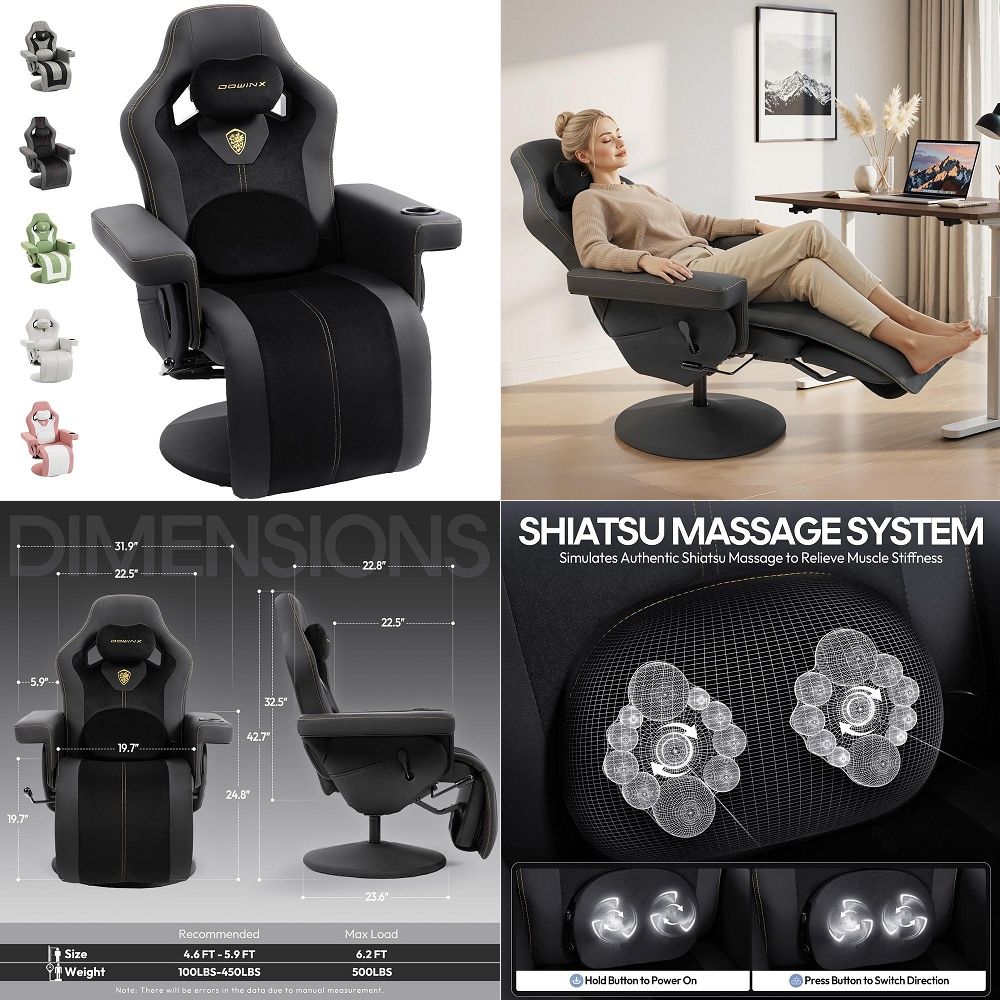 M6 Gamingstoel met klimaatrege - Gaming Chair recensie en prijs