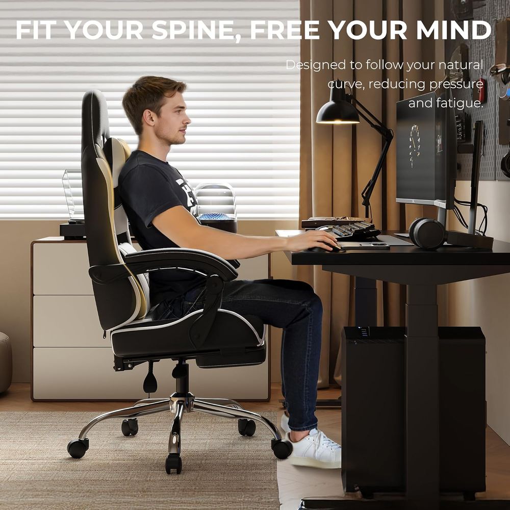 Ergonomische gamingstoel met l - Gaming Chair Lumbar Pillow recensie en prijs