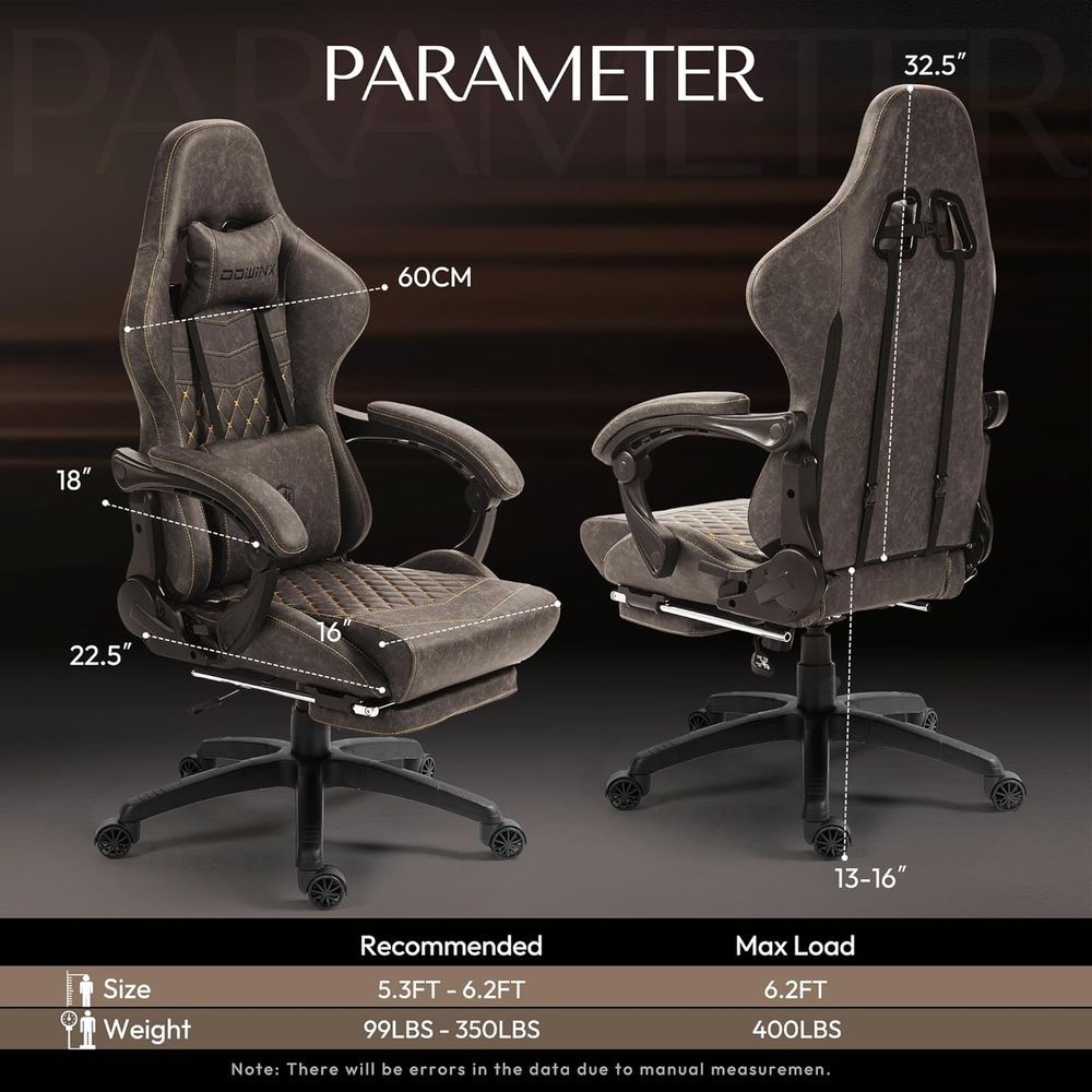 Grote & hoge vintage gamingsto - Gaming Chair recensie en prijs
