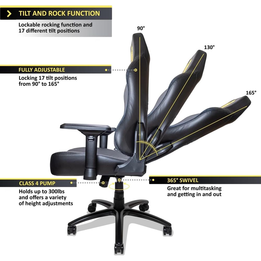 Ergonomische verstelbare gamin - Gaming Chair recensie en prijs