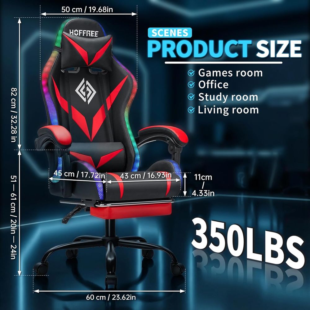 Ergonomische gamingstoel met h - Gaming Chair recensie en prijs