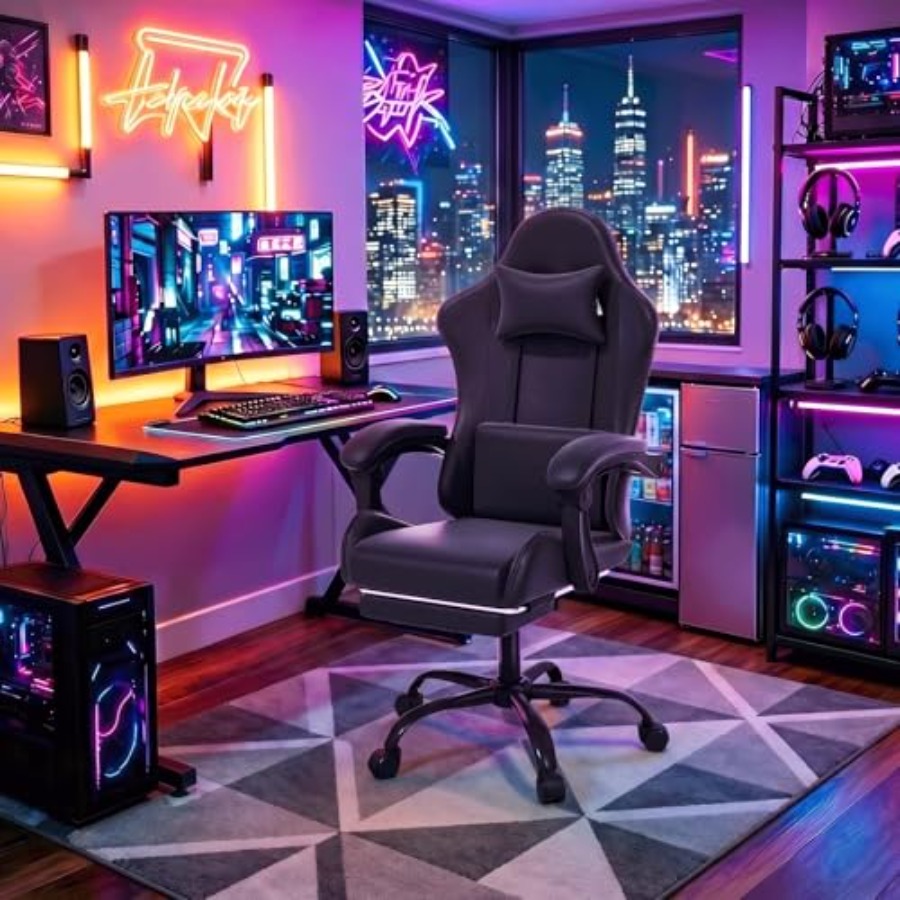 Gamingstoel voor thuiskantoor, - Gaming Chair recensie en prijs