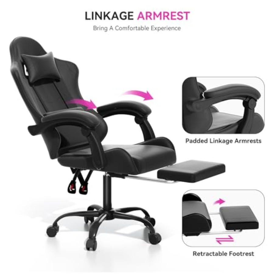 Gamingstoel voor thuiskantoor, - Gaming Chair recensie en prijs