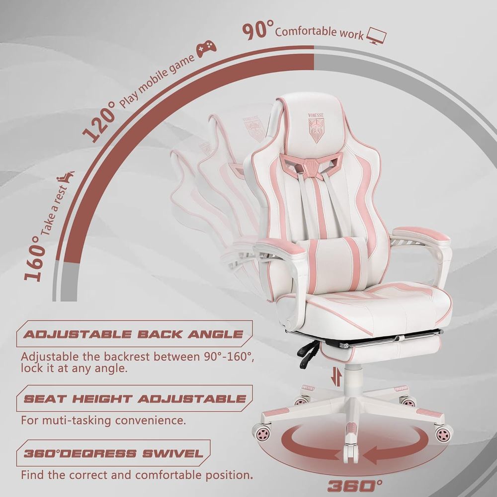 Ergonomische gamingstoel met h - Gaming Chair recensie en prijs