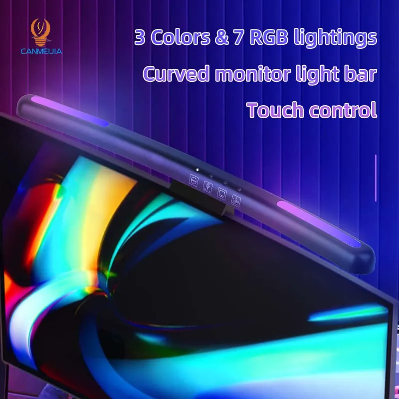 Gebogen Led Monitor Lichtbalk  - Pc Gaming Lounge recensie en prijs