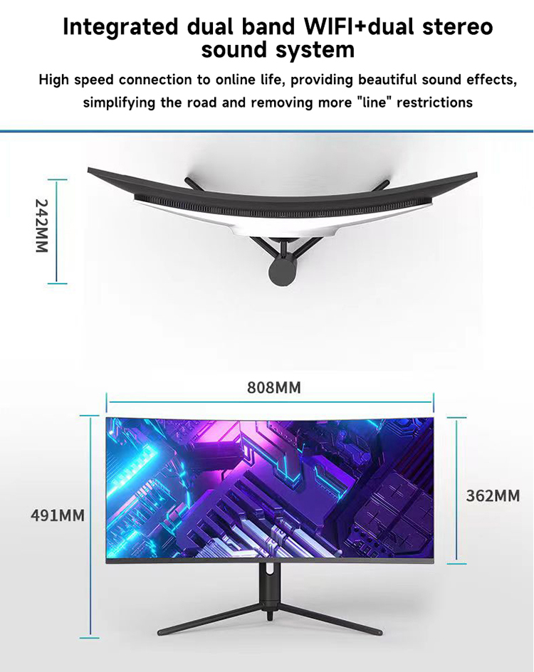 34 Inch 4K Gebogen Scherm Desk - Pc Gaming Set recensie en prijs